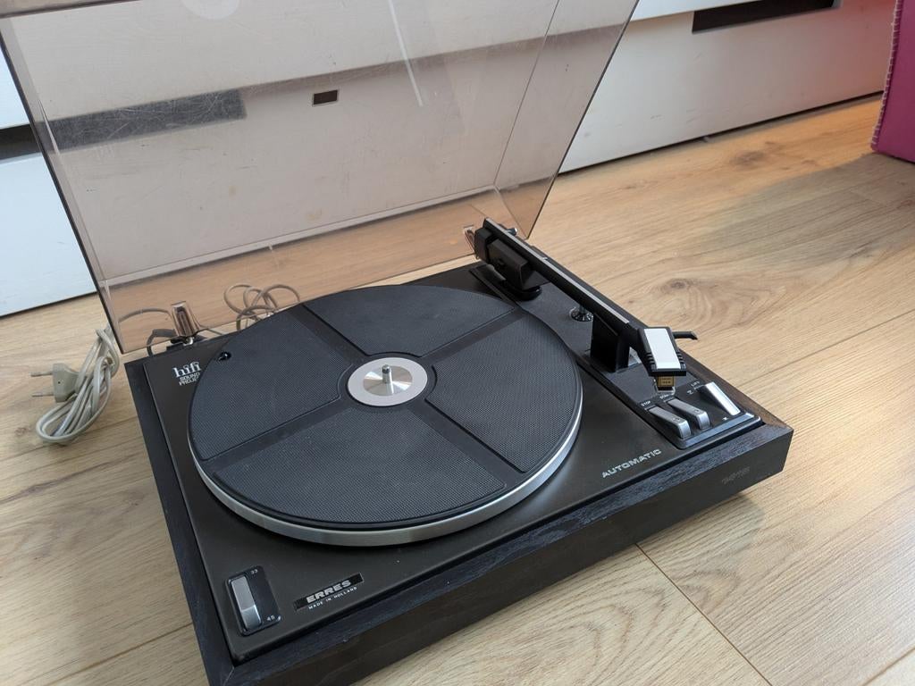 Erres SG 1418/14R Draaitafel met Philips 412 Gold Element, Ophalen, Gebruikt, Philips