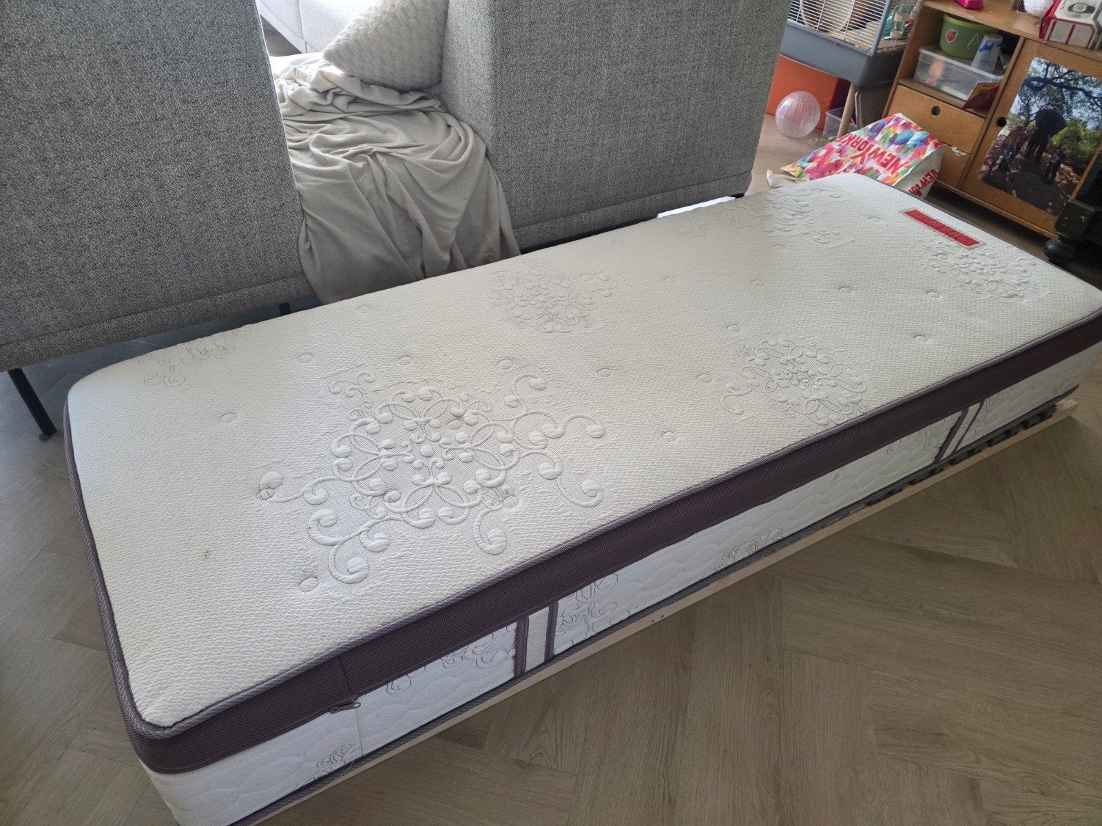 Geltex Inside Pocket Plus Matras 80x200 - Heerlijk Dik, Ophalen, Eenpersoons, 80 cm