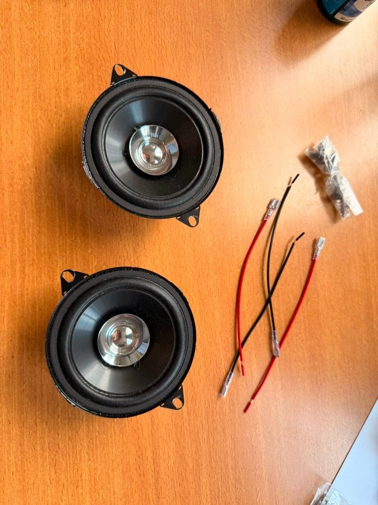 Set van twee Pioneer TS-G1010F autospeakers., Audio, Tv en Foto, Luidsprekers, Ophalen of Verzenden, Gebruikt, Minder dan 60 watt