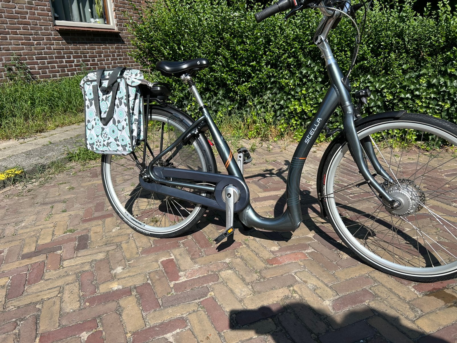 Stella E-bike - Nantes Blue/Grey FDST Superior U N7D, Zo goed als nieuw, 47 tot 51 cm, 50 km per accu of meer, Ophalen