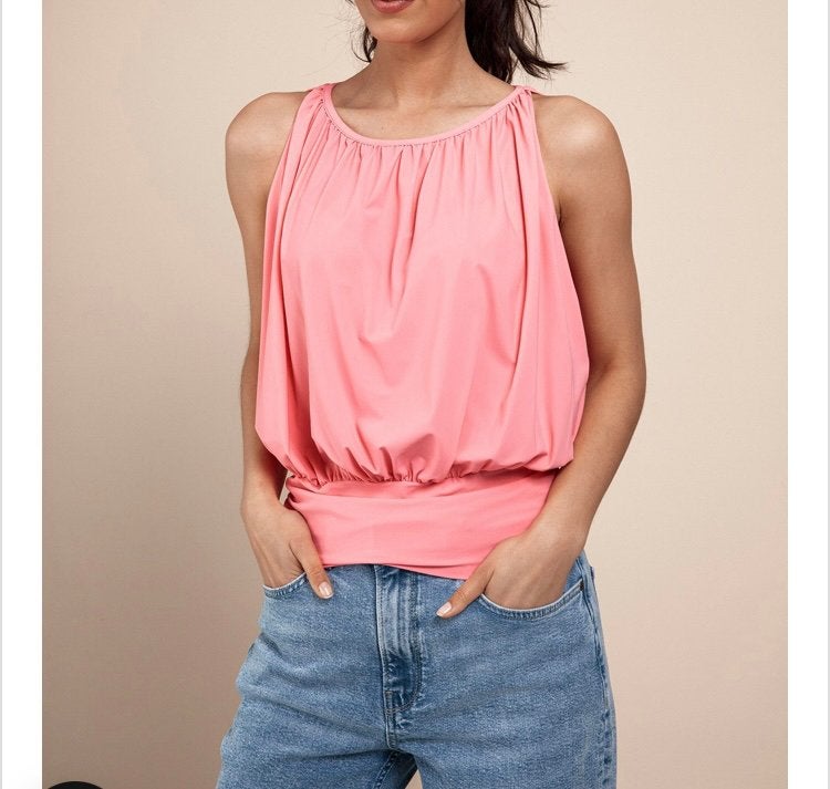 Studio Anneloes travel top, Kleding | Dames, Tops, Ophalen, Maat 42/44 (L), Zo goed als nieuw, Roze