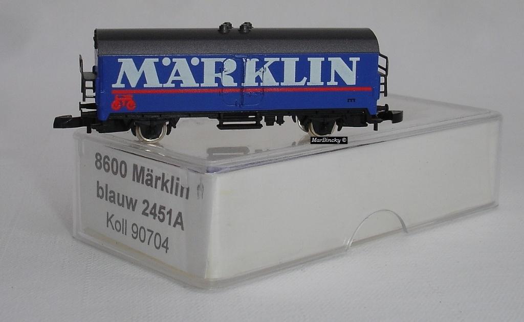 Märklin Z 8600 Oud Märklin Logo Koelwagen !, Hobby en Vrije tijd, Modeltreinen | Overige schalen, Gelijkstroom, Wagon, Ophalen of Verzenden