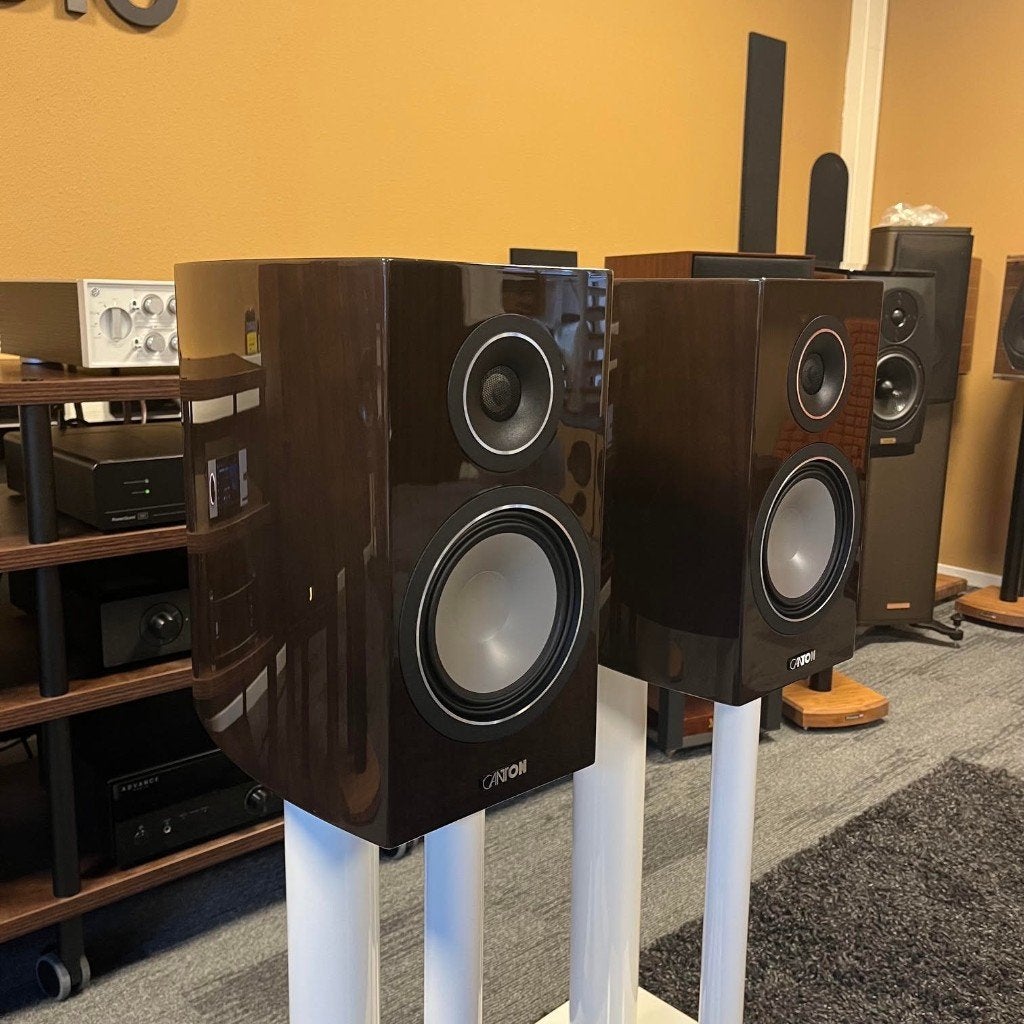 Canton Vento 30 dark walnut speakerset (occasion), Audio, Tv en Foto, Overige merken, Stereo speakers, Canton, =