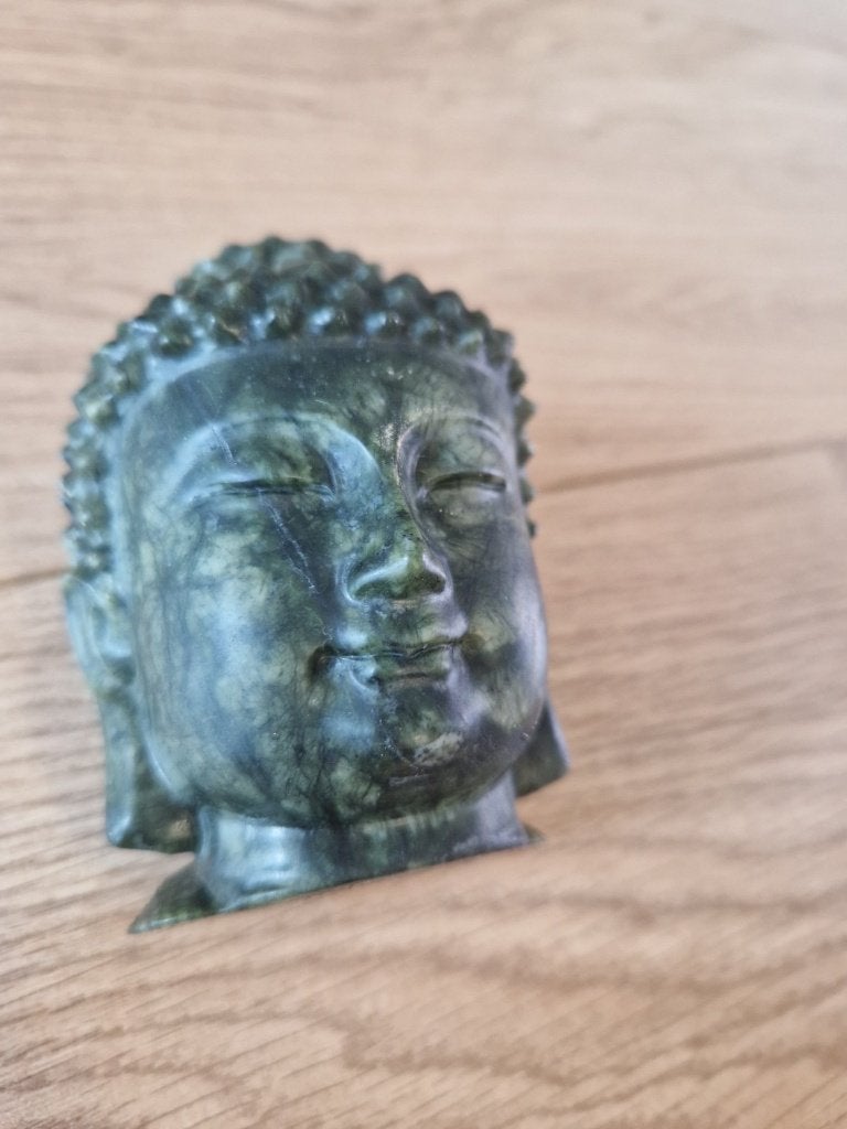 Buddhahoofd van Jade