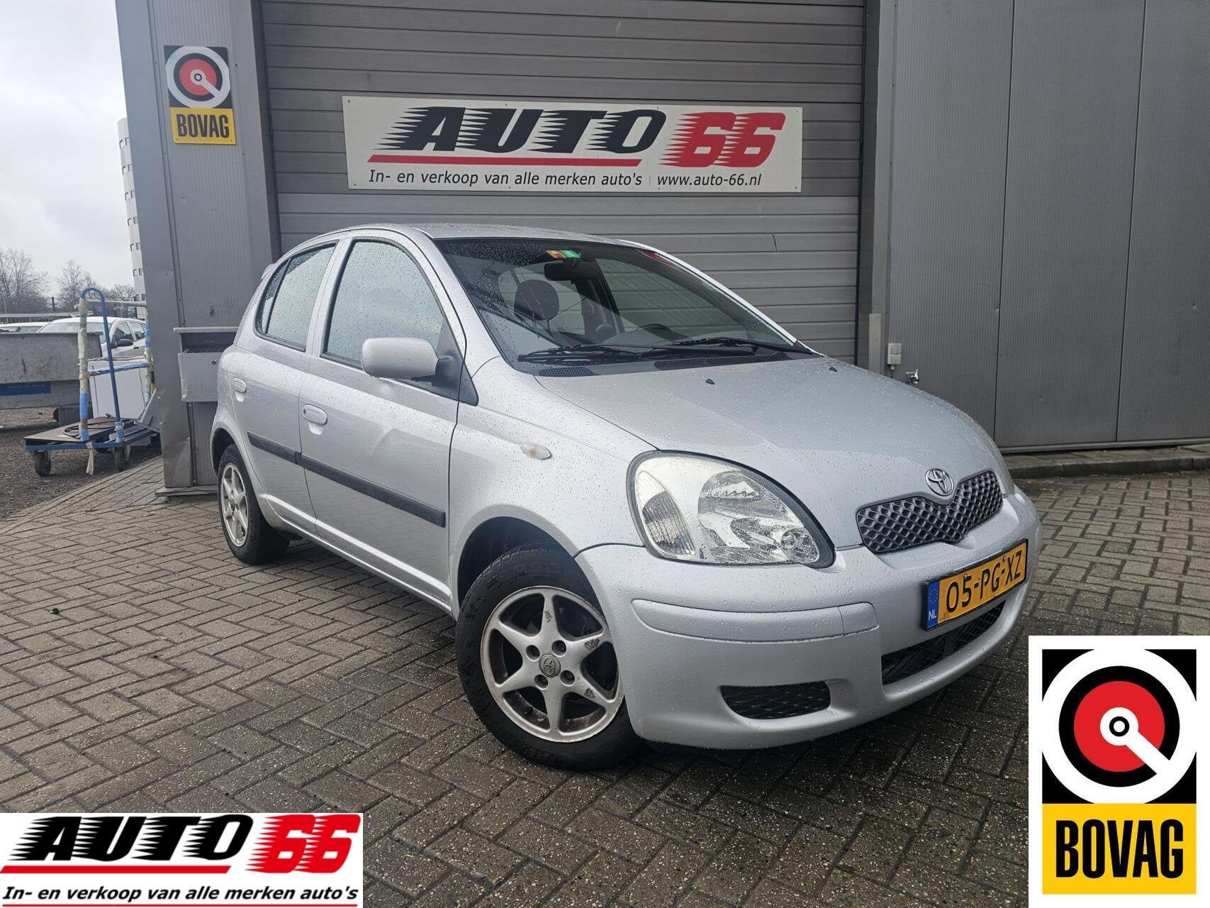 Toyota Yaris 1.3 VVT-i Sol 100% onderhouden, Voorwielaandrijving, 1299 cc, Stof, Gebruikt