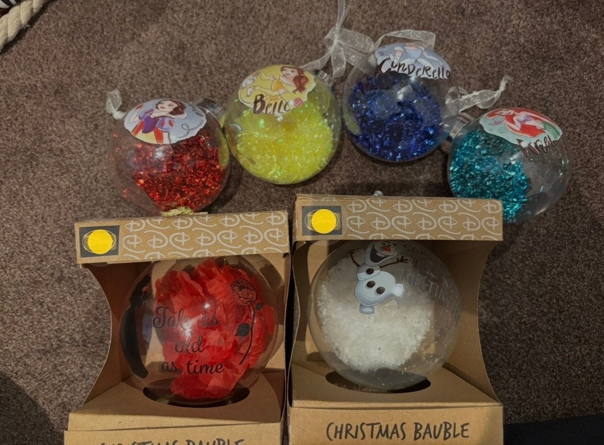 Disney kerstballen, Diversen, Kerst, Ophalen of Verzenden, Nieuw