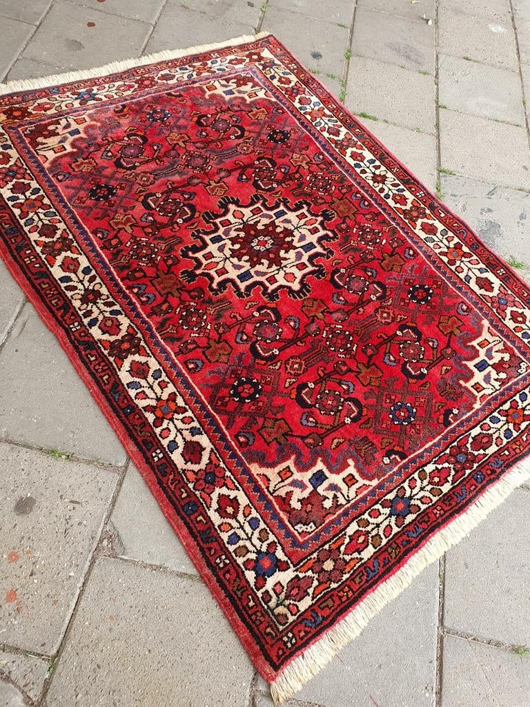 Perzish tapijt 150x105 cm Moud, Ophalen of Verzenden, Rechthoekig, Gebruikt, Moud