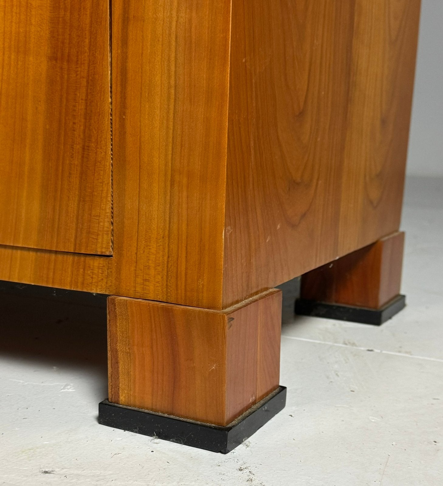 Duitse Biedermeier Vitrine 19e eeuw, Ophalen of Verzenden