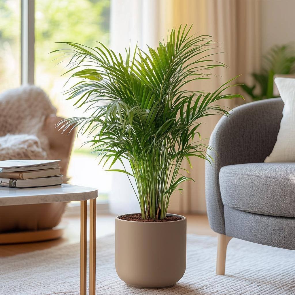 Areca Palm, Overige soorten, In pot, Minder dan 100 cm, Groene kamerplant