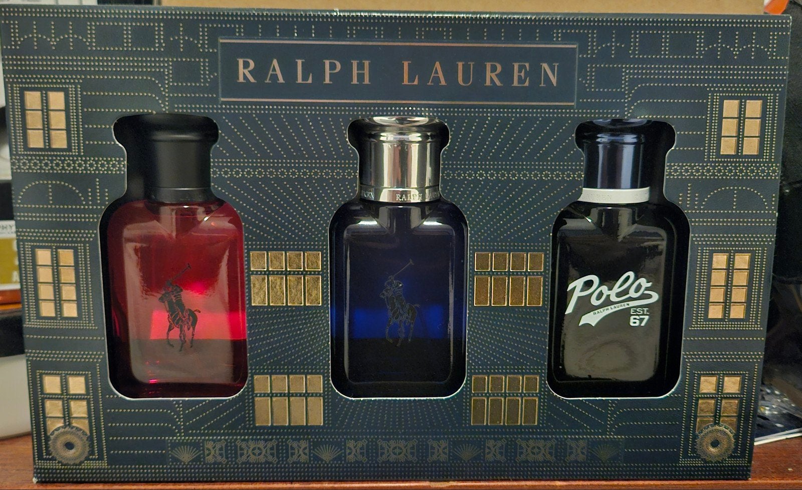 Ralph Lauren Polo Red, Blue & Polo 67 edt 3x40ml geschenkset, Ophalen of Verzenden, Nieuw