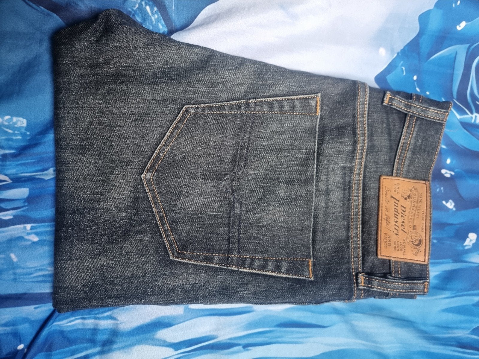 Diesel Industry Jeans - Donkerblauw, Ophalen of Verzenden