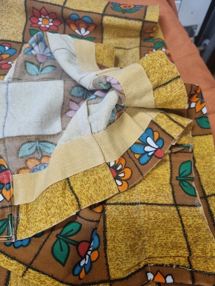 gordijnen vintage met bloemen prent, Ophalen of Verzenden, 'T Olde Gre-j, Info@toldegrej.nl, Endepoelstraat 20f Didam