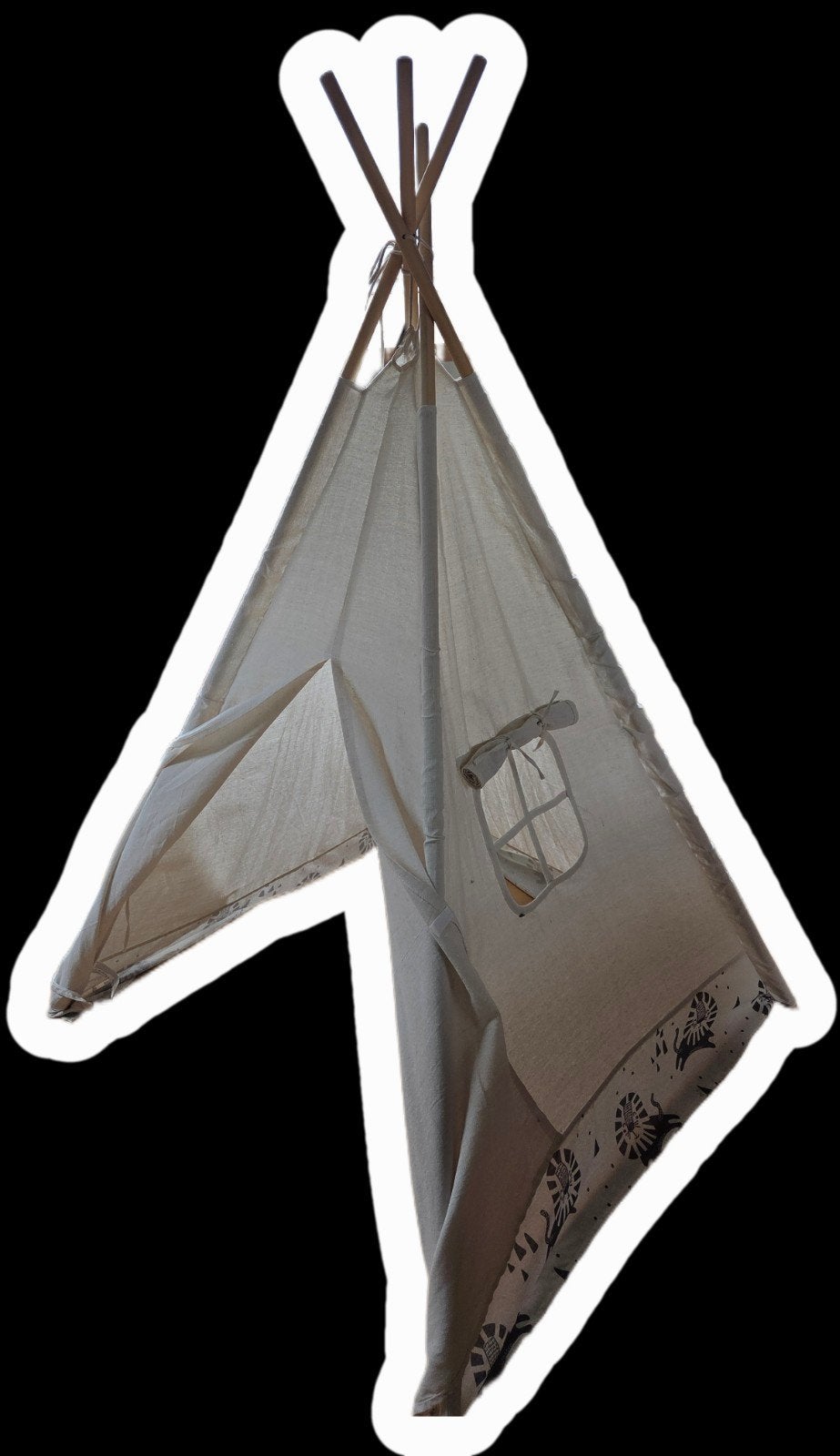 Speeltent / tipi tent  / Wigwam voor kinderen, Kinderen en Baby's, Speelgoed | Buiten | Speelhuisjes, Ophalen, Hout