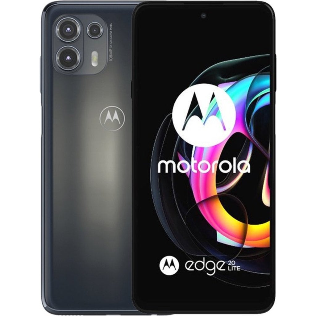 Motorola Edge 20 Lite 128GB Black Refurbished C-grade, Databankweg 263821 AL Amersfoort, Overige modellen, Zwart, Refurbished