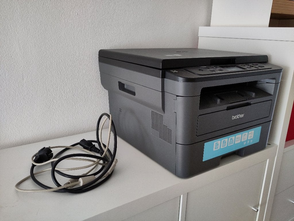 Brother DCP-L2510D Laserprinter, Computers en Software, Printers, Ophalen, Gebruikt, All-in-one, Zwart-en-wit printen