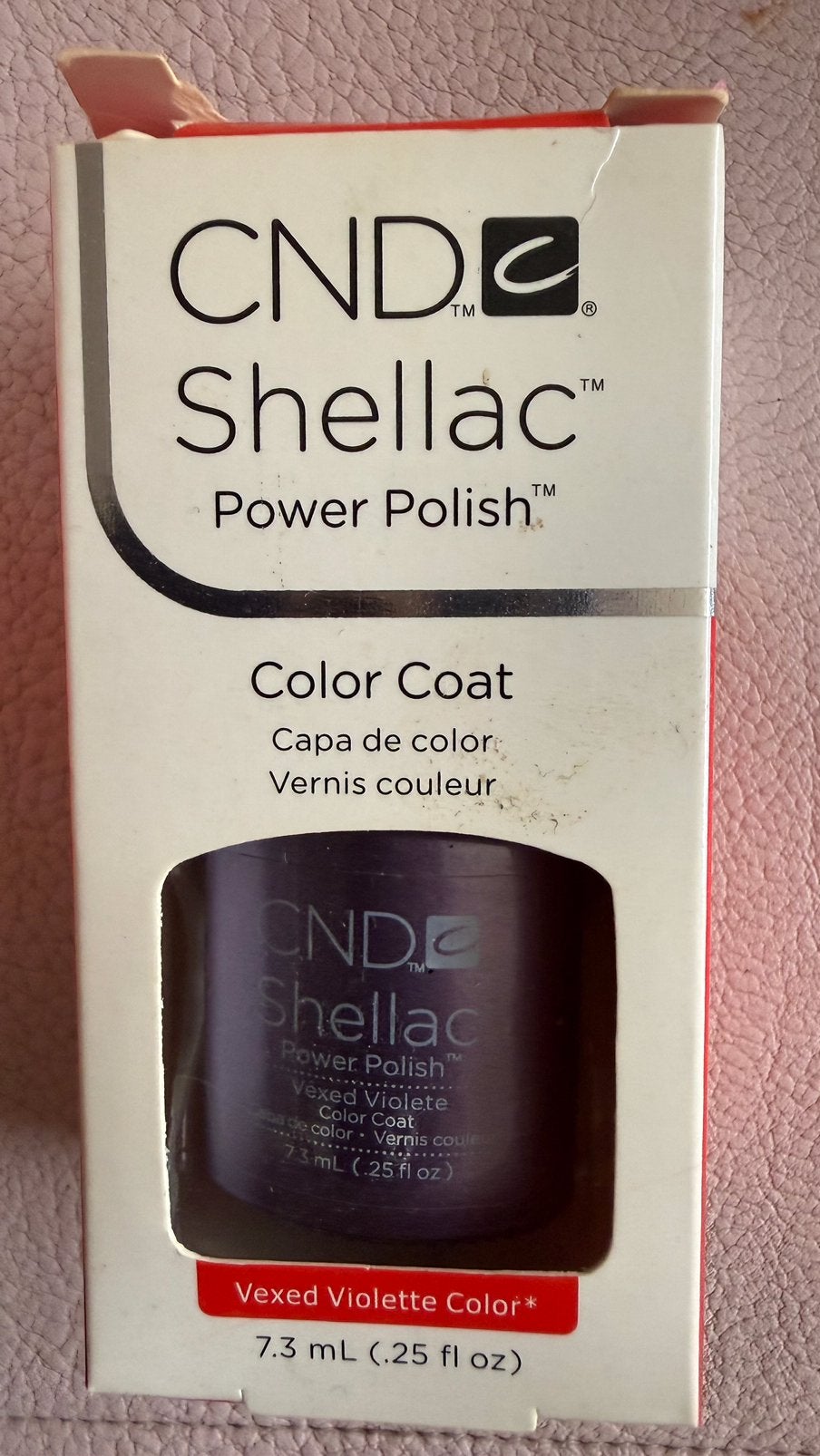 CND kleur vexed violette   color Shellac, Sieraden, Tassen en Uiterlijk, Uiterlijk | Cosmetica en Make-up, Verzenden, Zo goed als nieuw