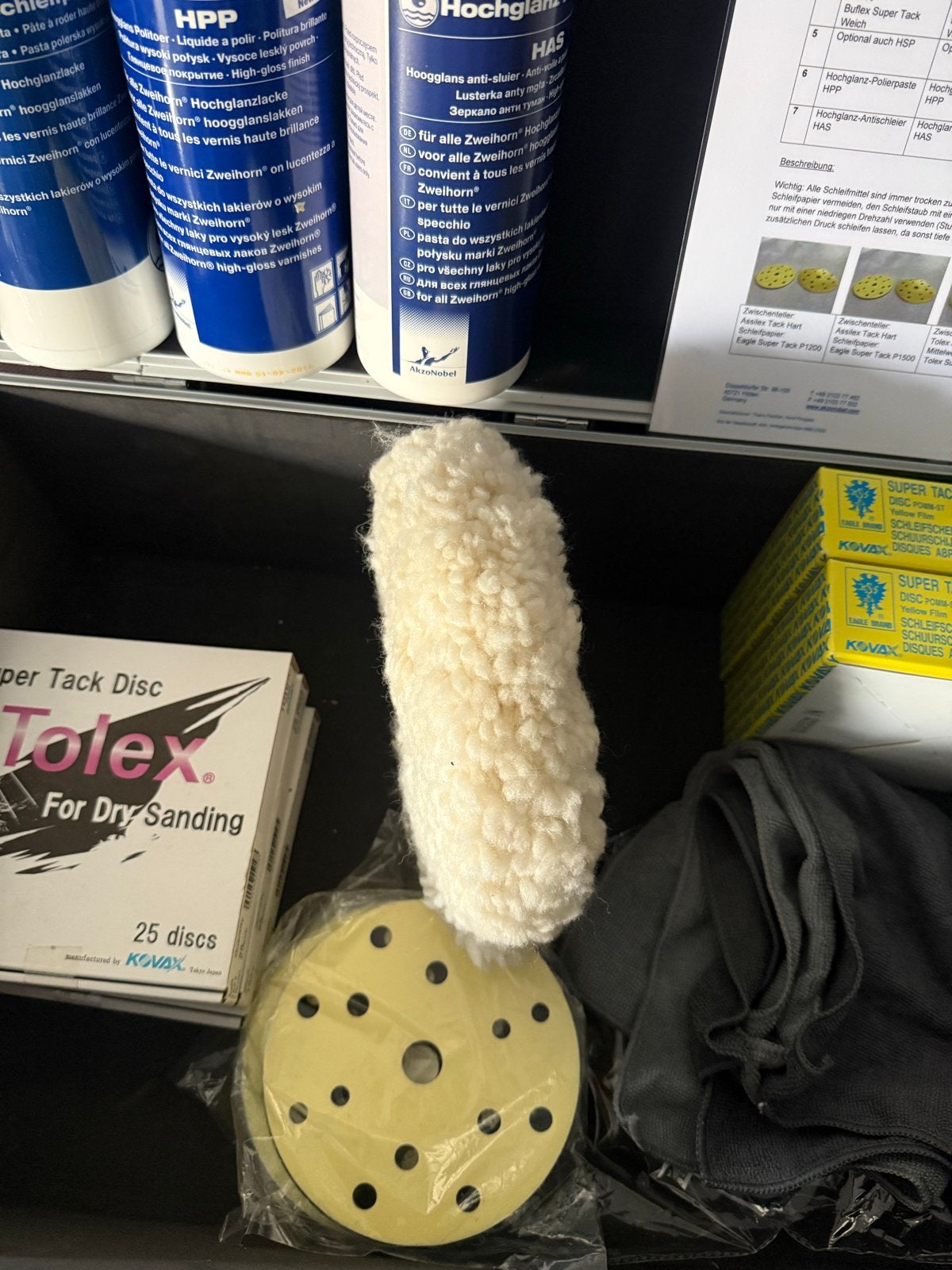 Complete kovax Polijst- en Schuurset voor Auto Detailing, Ophalen of Verzenden, Nieuw