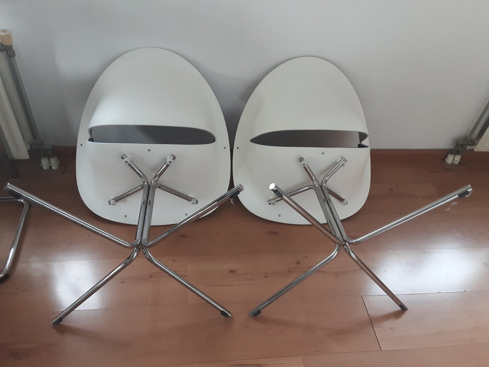 2x Design Stoelen  van Marco Maran  2 voor €125.00, Ophalen