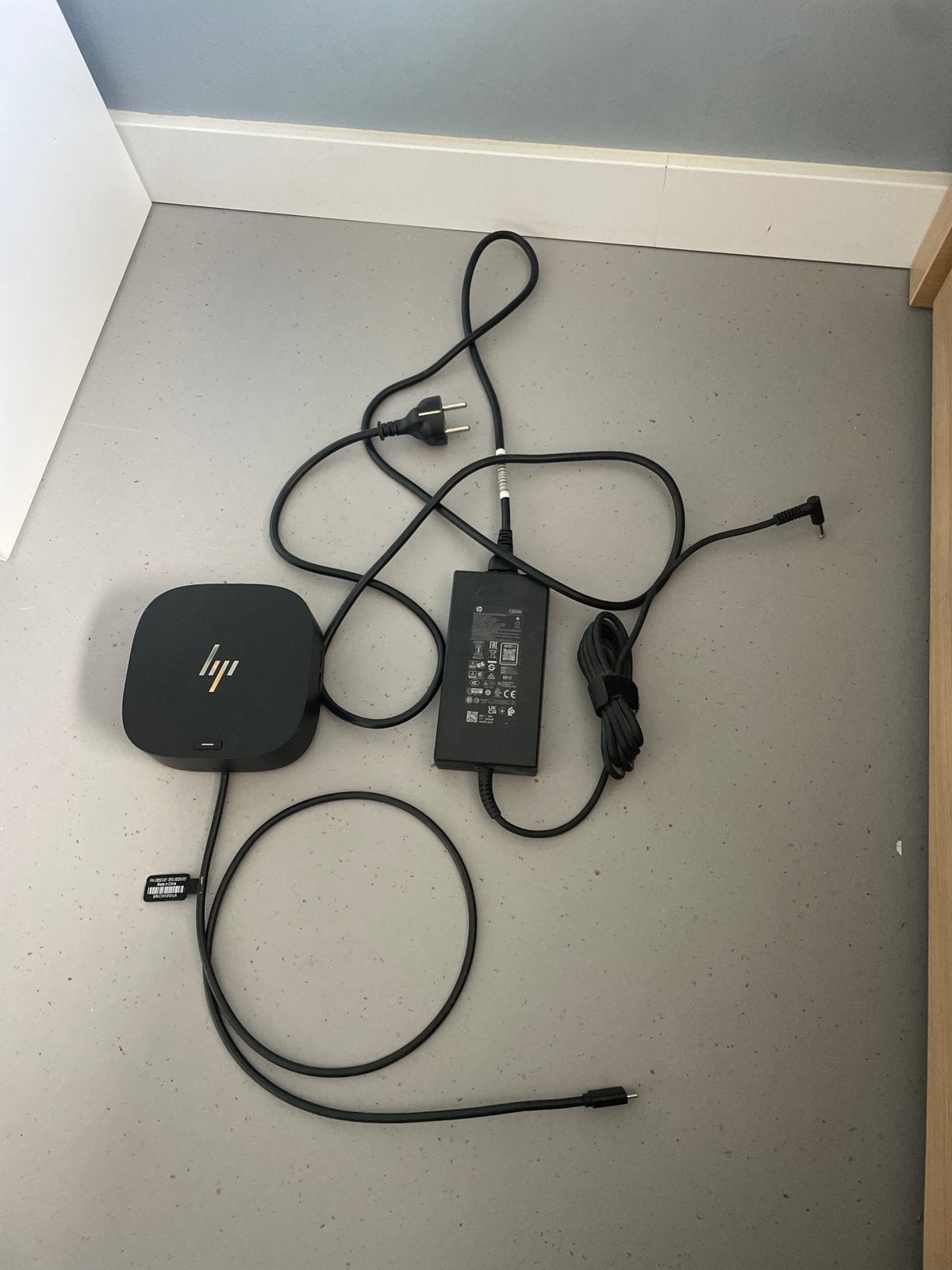 HP Docking Station G3 met adapter, Computers en Software, Dockingstations, Ophalen of Verzenden, Gebruikt, Docking station, Laptop