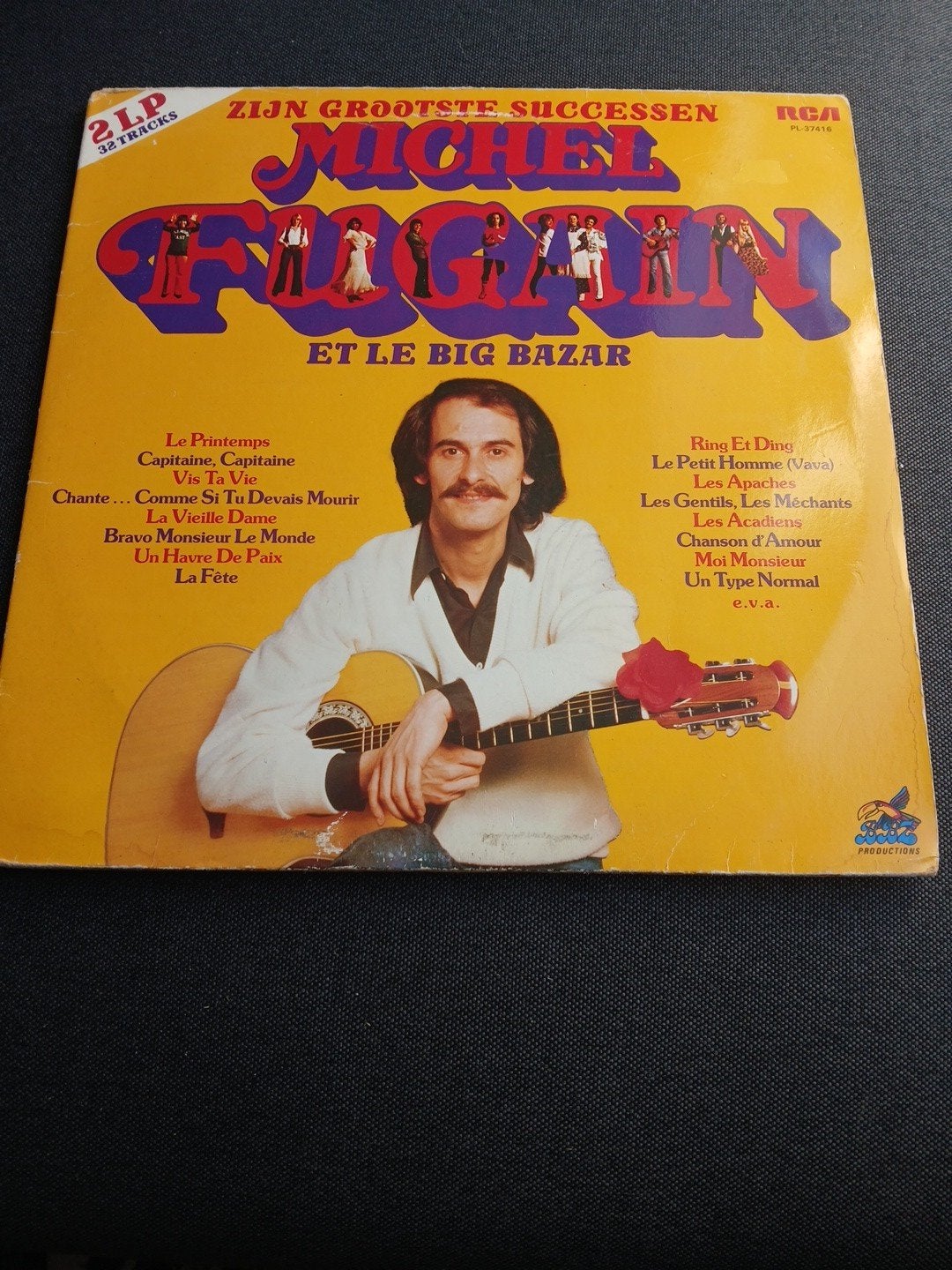 Michel Fugain et Le Big Bazar - Zijn Grootste Successen 2LP, Gebruikt, Ophalen of Verzenden, Dubbel-LP, 12 inch