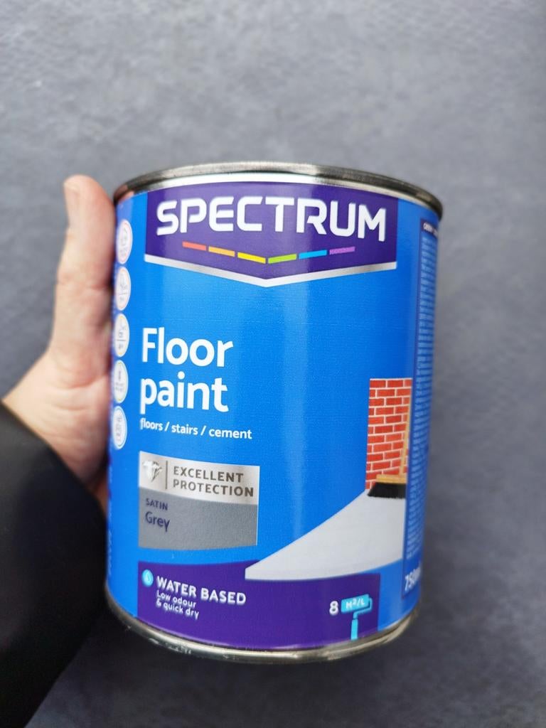 Spectrum Vloerverf Grijs, Ophalen, Nieuw, Verf, Grijs