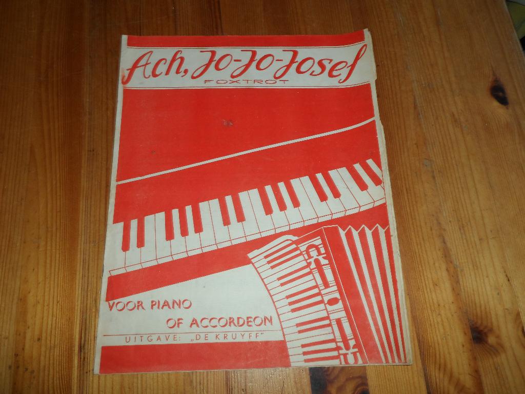 Ach jo jo josef - j.schmitz / hoffmann, Gebruikt, Gitaar, Ophalen of Verzenden, Artiest of Componist