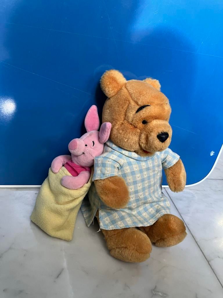Disney Winnie de Poeh & Knorretje Knuffels, Ophalen of Verzenden, Zo goed als nieuw, Beer
