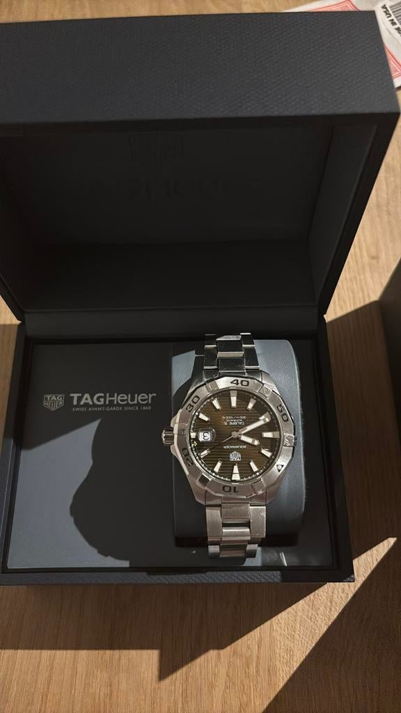 TAG Heuer Aquaracer 300M Calibre 5, Sieraden, Tassen en Uiterlijk, Horloges | Heren, Ophalen, Staal, Polshorloge, Zo goed als nieuw