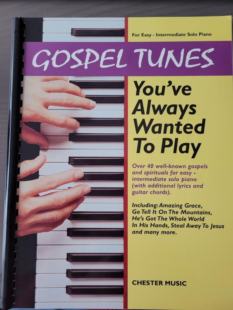 Muziekboek christelijk melodie met akkoorden, Piano, Ophalen of Verzenden, Zo goed als nieuw, Thema