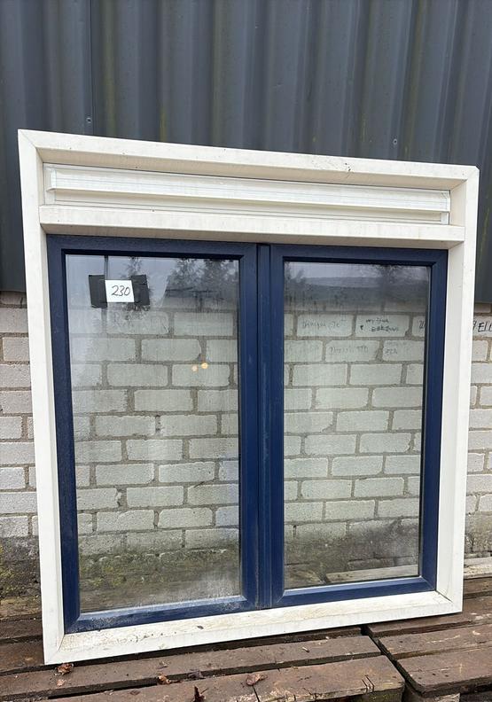 (230) Nieuw kunststof raamkozijn draai kiep incl glas, Doe-het-zelf en Verbouw, Kozijnen en Schuifpuien, Kunststof, Raamkozijn