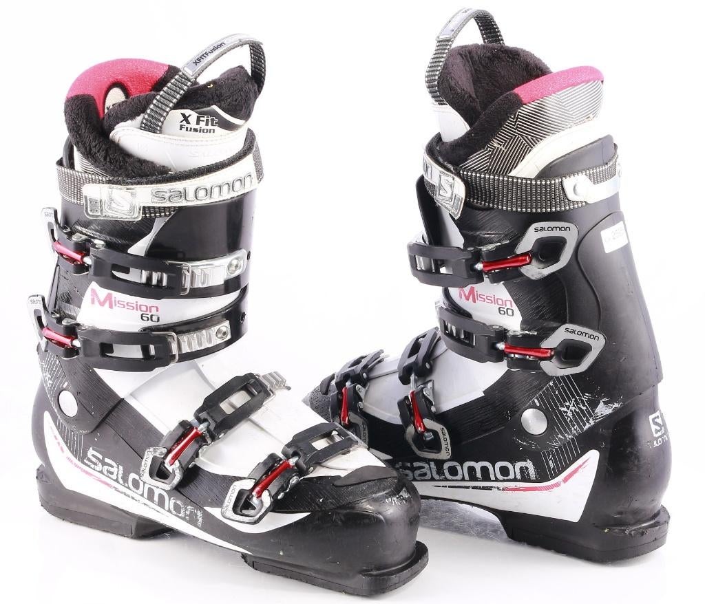 43 44 EU skischoenen SALOMON MISSION 60, xfit fusion, 160 tot 180 cm, Gebruikt, Schoenen, Carve