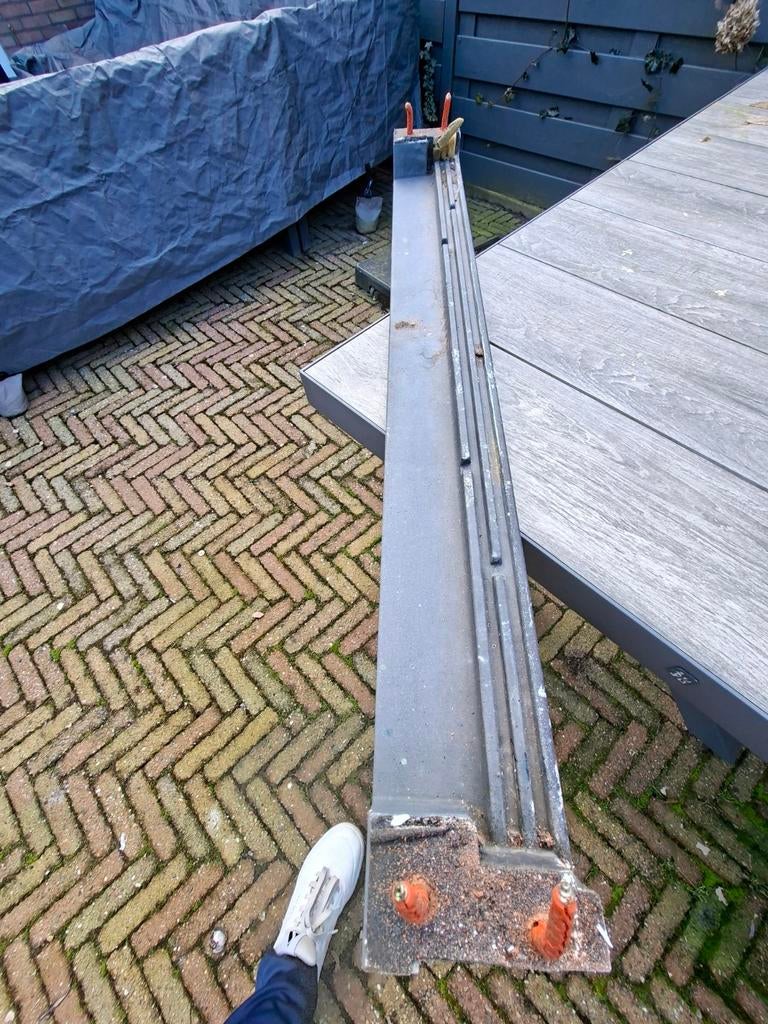 Buitendorpel (drempel) natuursteen (101 cm.), Doe-het-zelf en Verbouw, Dakpannen en Dakbedekking, Ophalen, Gebruikt, Minder dan 5 m²