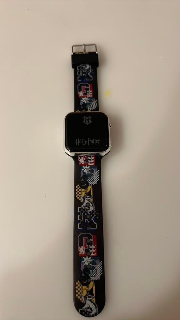 Harry potter horloge, Ophalen of Verzenden, Zo goed als nieuw, Zwart, Jongen of Meisje