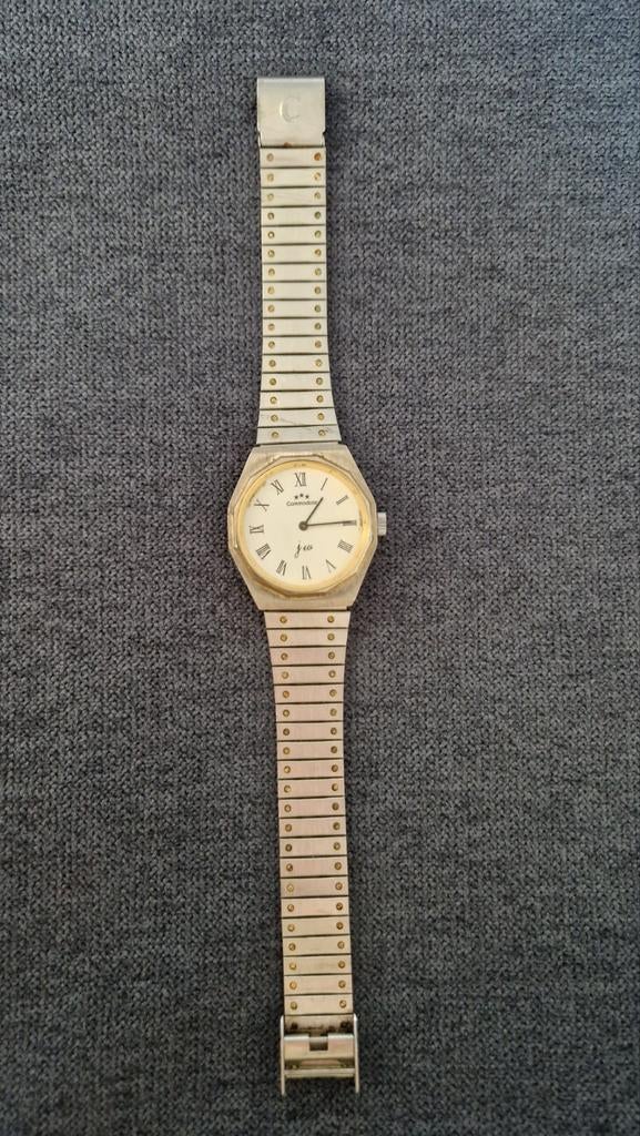 Commodoor JV mechanisch 18kt 17 jewels, Sieraden, Tassen en Uiterlijk, Horloges | Antiek, Ophalen of Verzenden, Goud, Overige merken