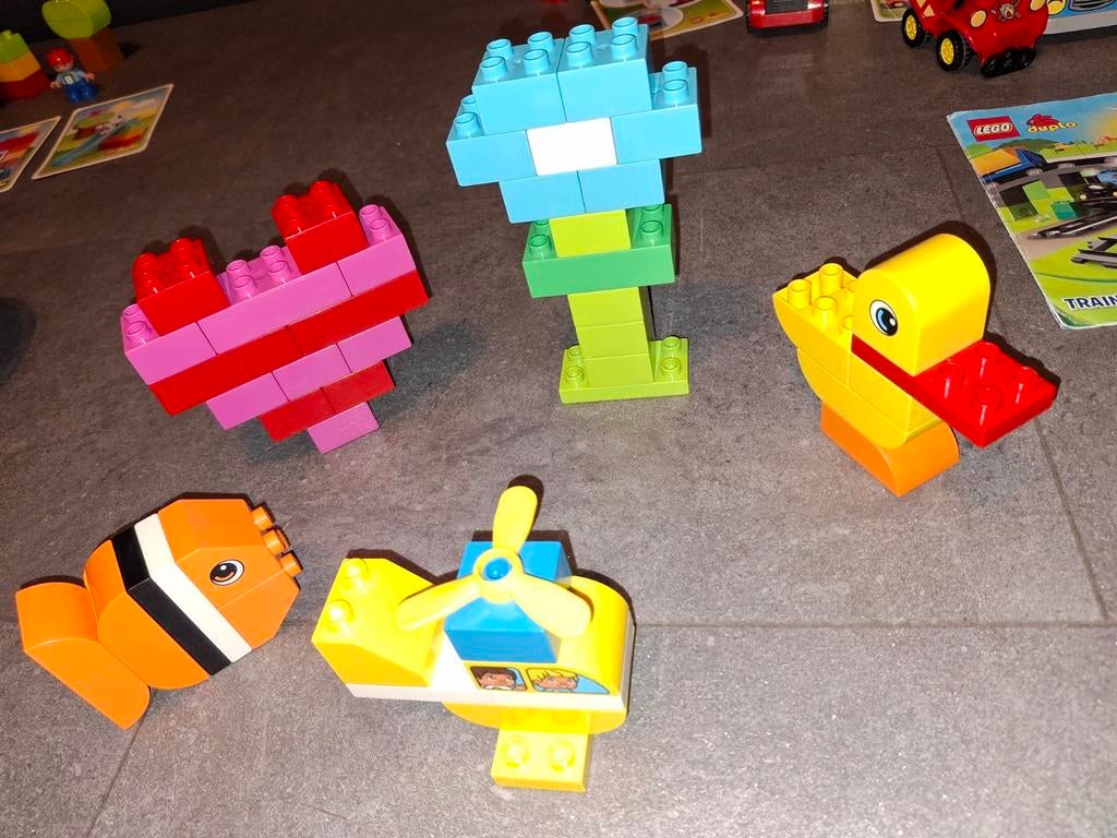 Duplo Mijn Eerste Bouwstenen 10848 - Compleet, Kinderen en Baby's, Speelgoed | Duplo en Lego, Ophalen of Verzenden, Zo goed als nieuw