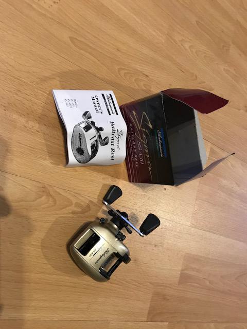 Sigma baitcast reel, Ophalen, Zo goed als nieuw, Molen