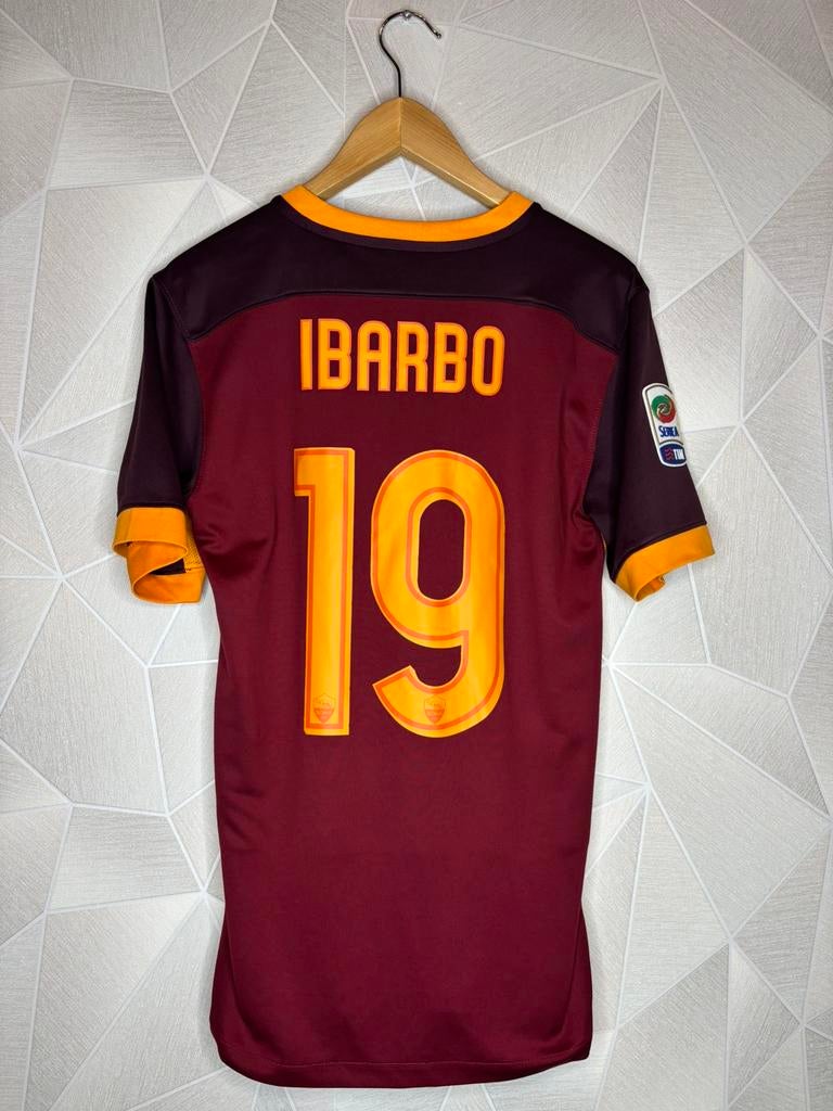 AS Roma Thuis 2015/2016 Ibarbo, Maat S, Ophalen of Verzenden, Zo goed als nieuw, Shirt