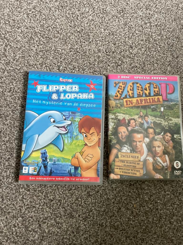 Flipper & Lopaka + Zoop in Afrika DVD, Cd's en Dvd's, Dvd's | Kinderen en Jeugd, Avontuur, Alle leeftijden, Boxset, Ophalen of Verzenden