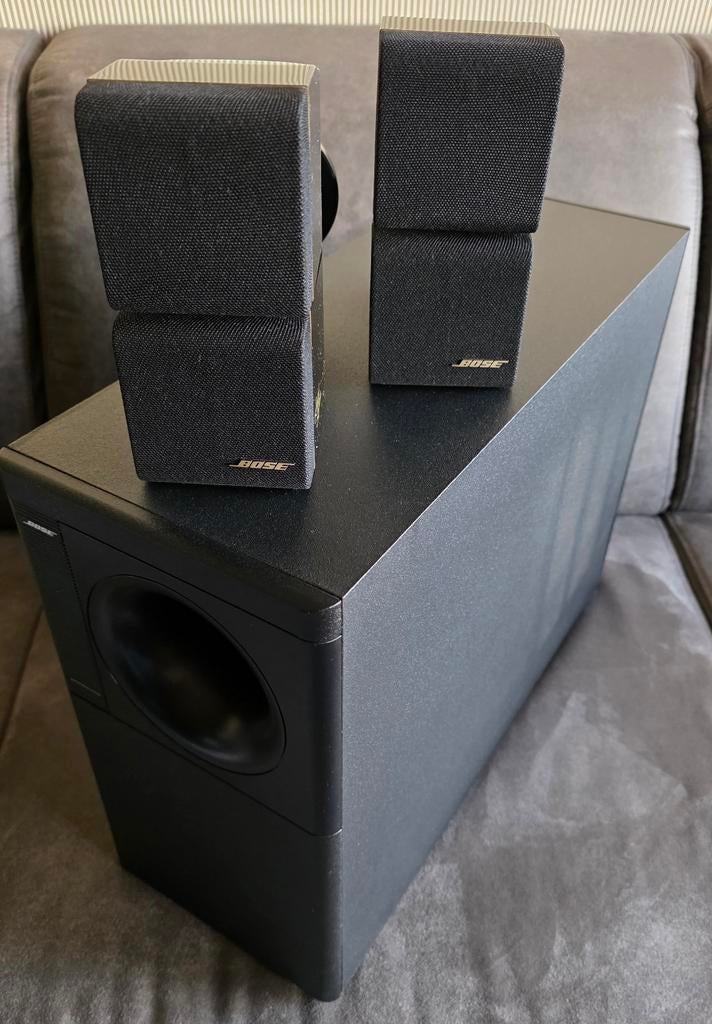 Bose Acoustimass 5 Serie II Limited Edition, Gebruikt, Ophalen of Verzenden, Bose, 120 watt of meer