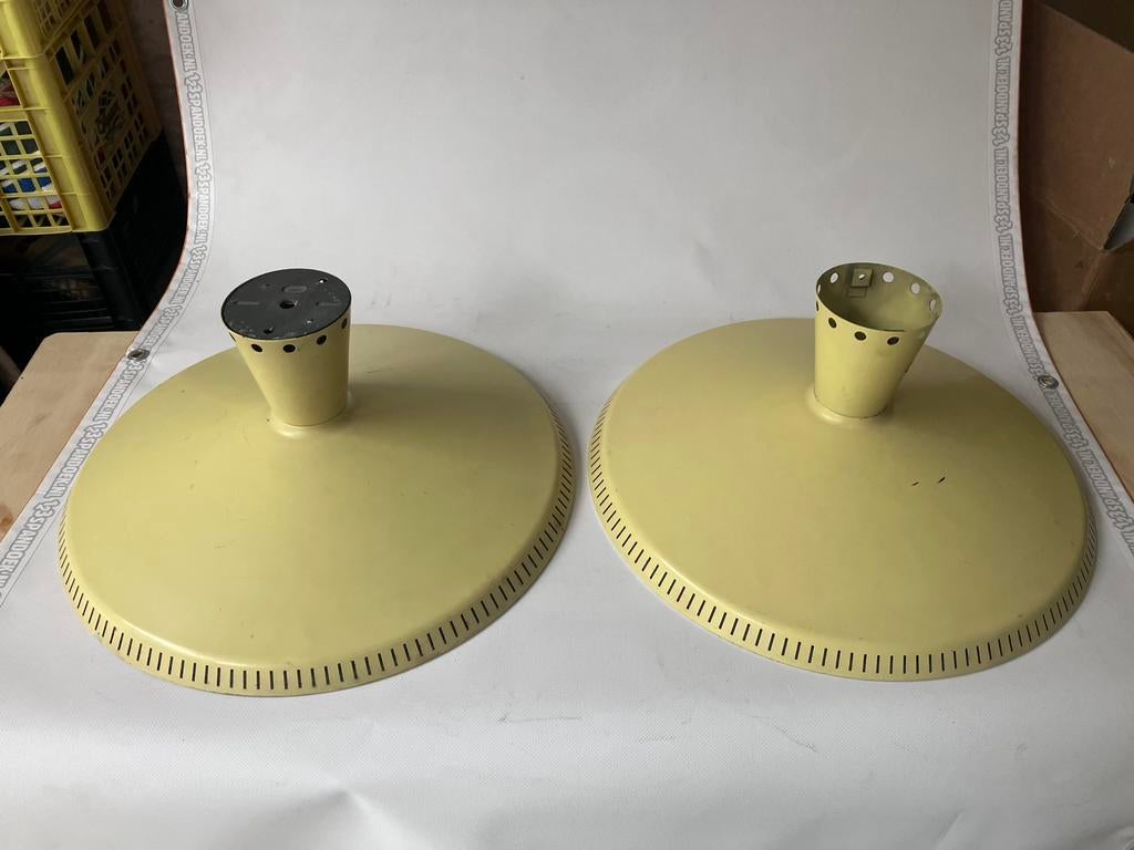 Philips Louis Kalf NB92 hanglamp, Huis en Inrichting, Lampen | Lampenkappen, Gebruikt, Overige kleuren, Rond, Geproduceerd 50-60ger jaren