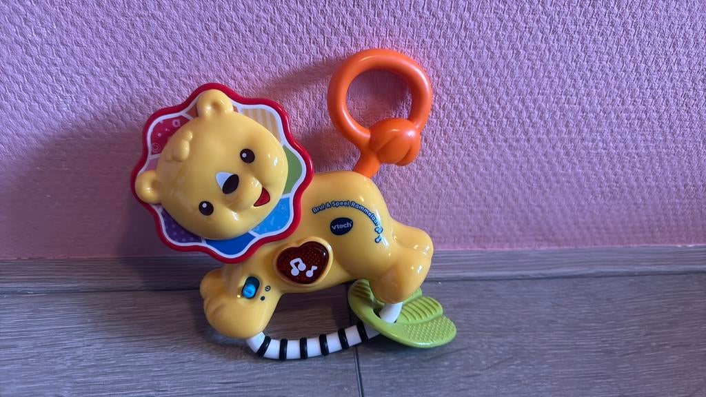 Vtech leeuwtje, Ophalen