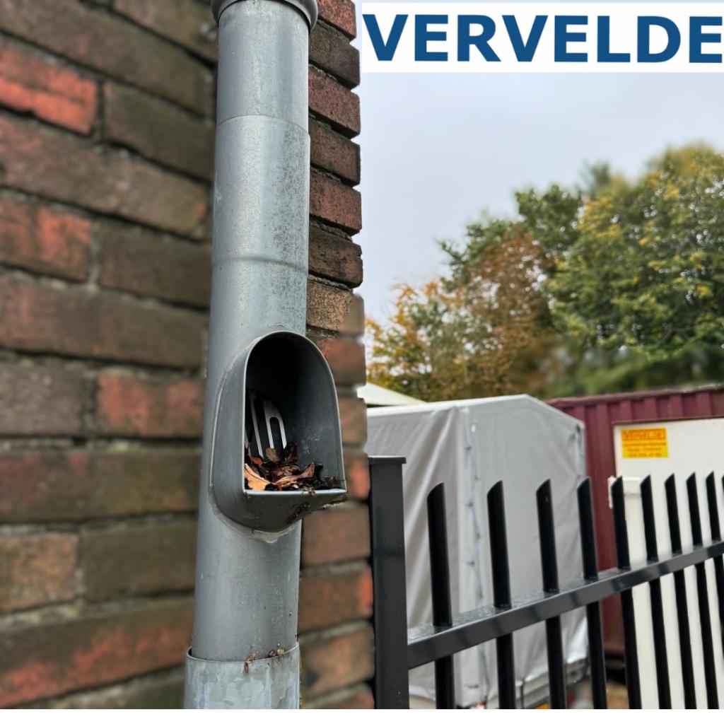 Zinken Bladafscheider 80 mm - Zeer goedkoop!, Afvoer, Nieuw, Ophalen of Verzenden, Zink