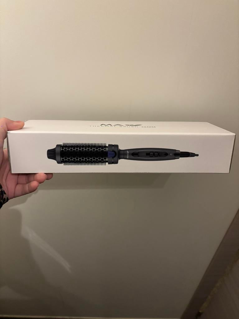MaxPro Thermal Brush 38mm, Ophalen of Verzenden, Zo goed als nieuw, Krultang of Stijltang