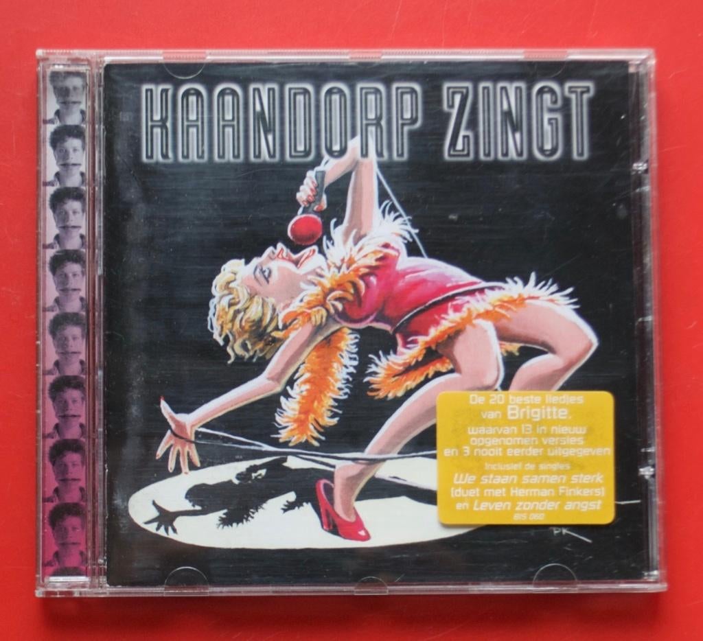 cd Brigitte Kaandorp zingt liedjes Leven zonder angst Koeien, Ophalen of Verzenden, Gebruikt