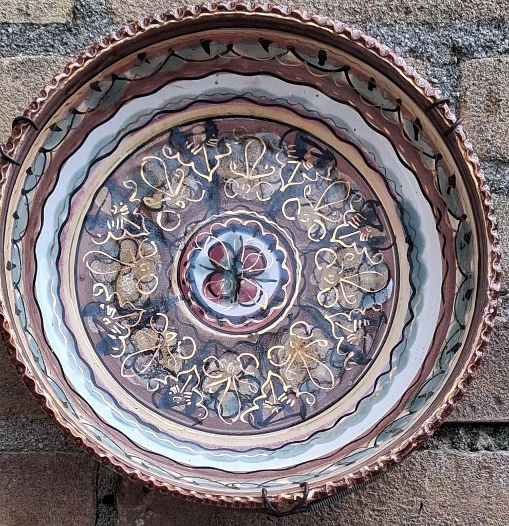 DE OLDE KRUYK. Wandbord/schaal. Ca 1960.  22/6 cm, Ophalen