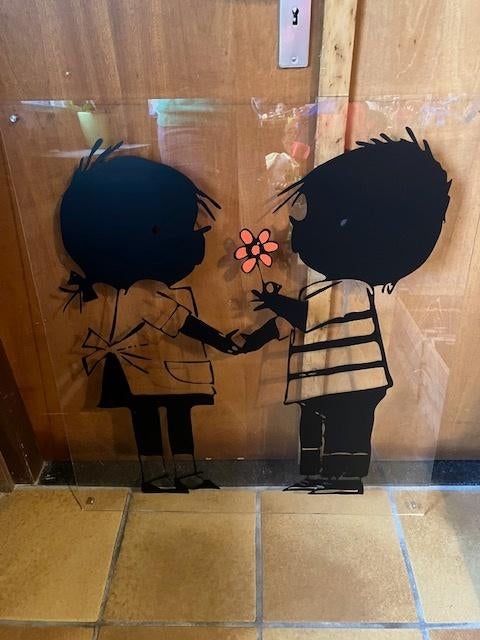 wandplaat jip en janneke, Ophalen, Zo goed als nieuw, Wanddecoratie
