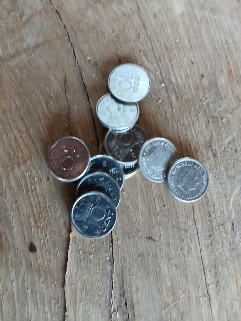 Dubbeltjes in Beker - Verzameling 10 Cent Munten, Ophalen of Verzenden, Koningin Wilhelmina, 10 cent, Losse munt