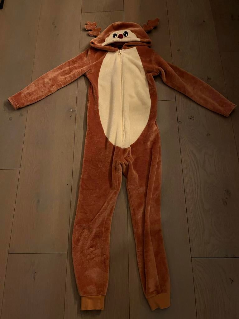 onesie maat 134/140, Kinderen en Baby's, Carnavalskleding en Verkleedspullen, Ophalen of Verzenden, Zo goed als nieuw, 134 t/m 140