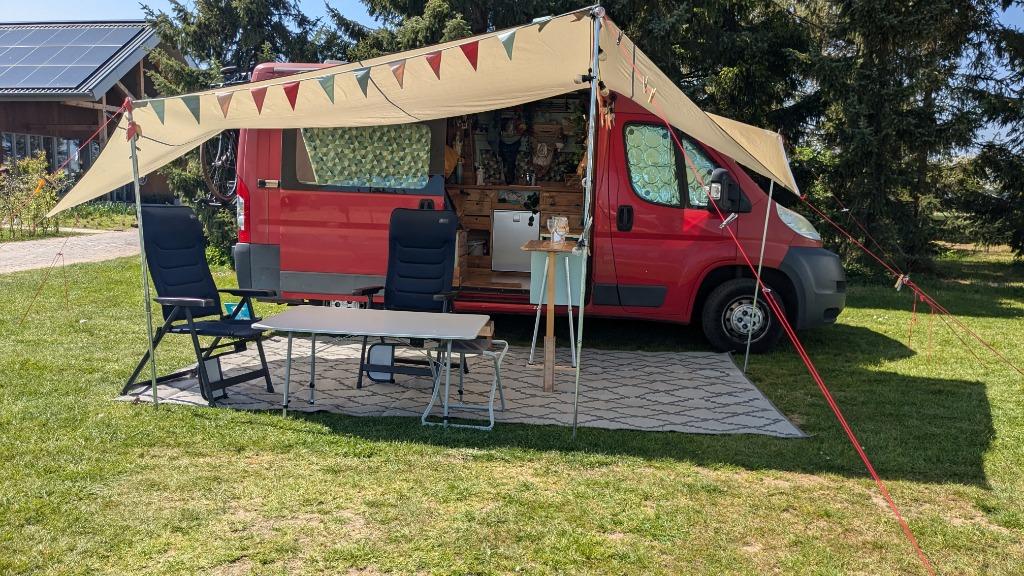 Unieke camperbus met buitenbar (citroen jumper 2012), Overige merken, Buscamper of Camperbus, Fiat, Tot en met 2