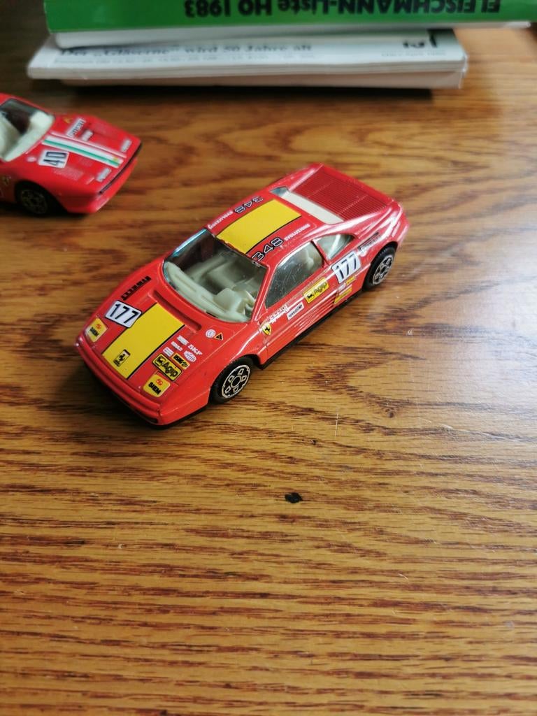 Ferrari 348 GTB burago, Hobby en Vrije tijd, Modelauto's | 1:43, Ophalen of Verzenden, Nieuw, Auto, Overige merken